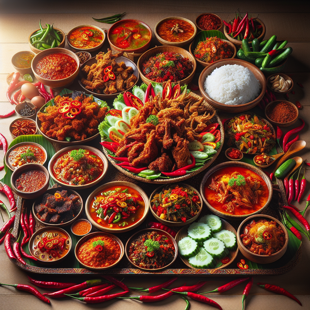 Makanan Pedas Enak yang Wajib Dicoba di Indonesia