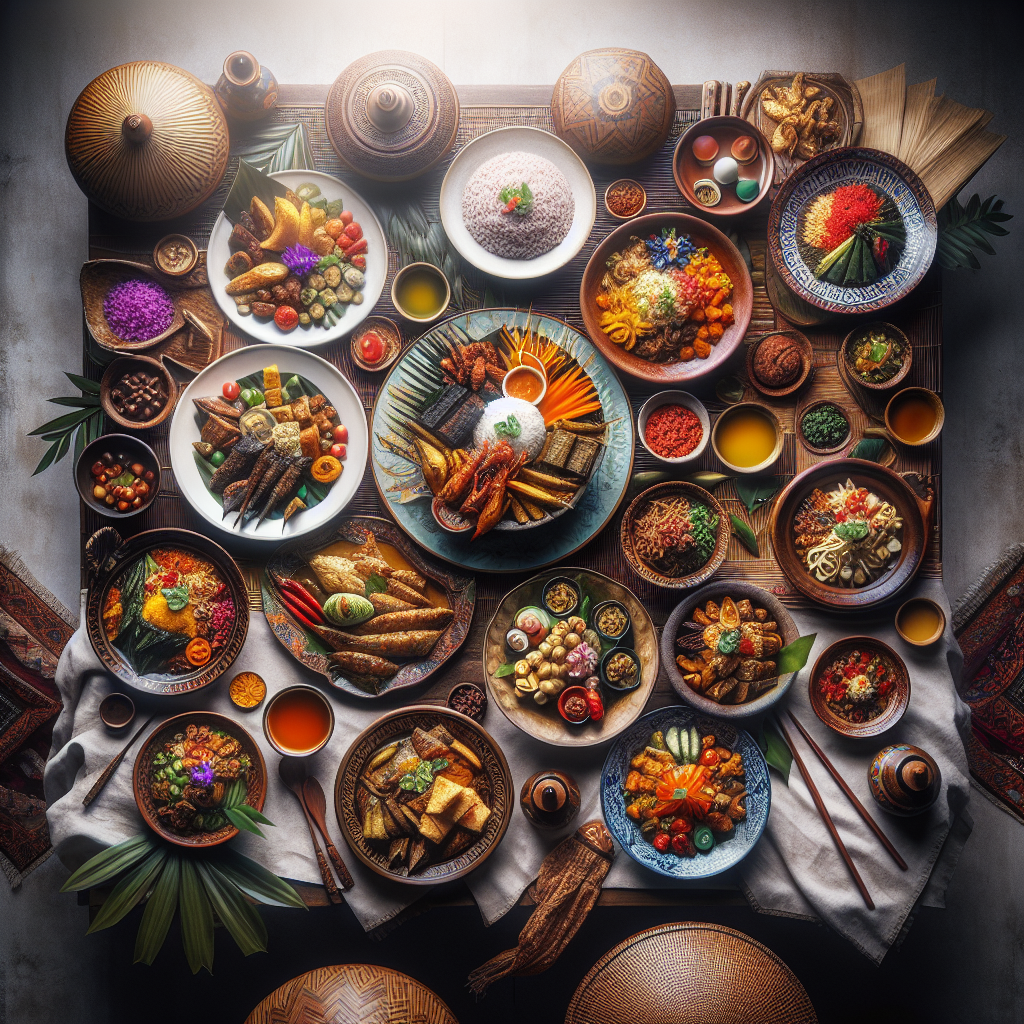 Tren Plating Makanan Indonesia: Memadukan Estetika dan Tradisi Kuliner