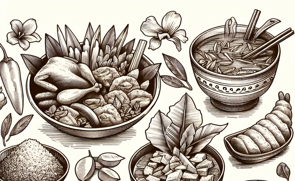 Exploring the Art of Indonesian Food Sketches: A Culinary Journey